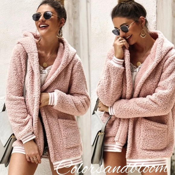 colorsandbloom Jackets & Blazers - Blush Love Jacket